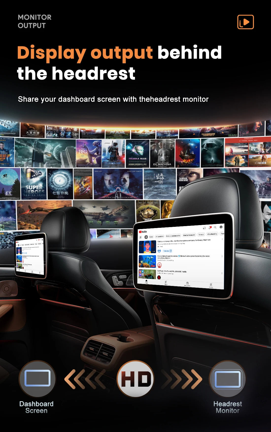 2025 MMB Max 4.0 Android13 Ultra Box QCM6125 8-Cores Wireless CarPlay Android Auto Ai Box 8+128G Auto Connection YouTube Netflix