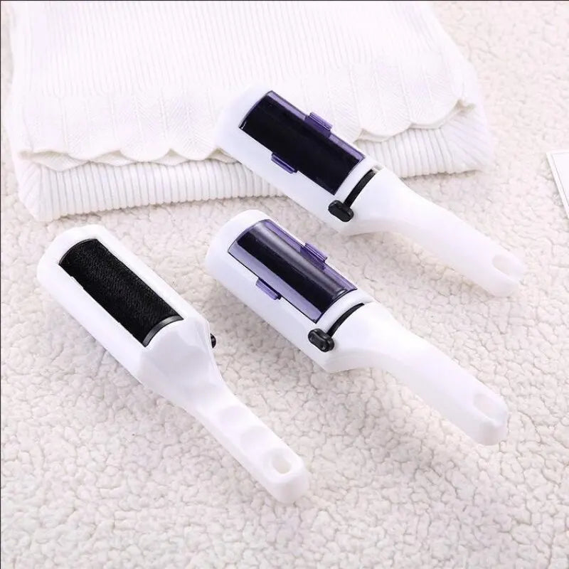 Brosse électrostatique pour enlever les peluches des vêtements, portable, pour manteaux, pulls, nettoyage à sec, brosse anti-peluches collantes pour animaux de compagnie