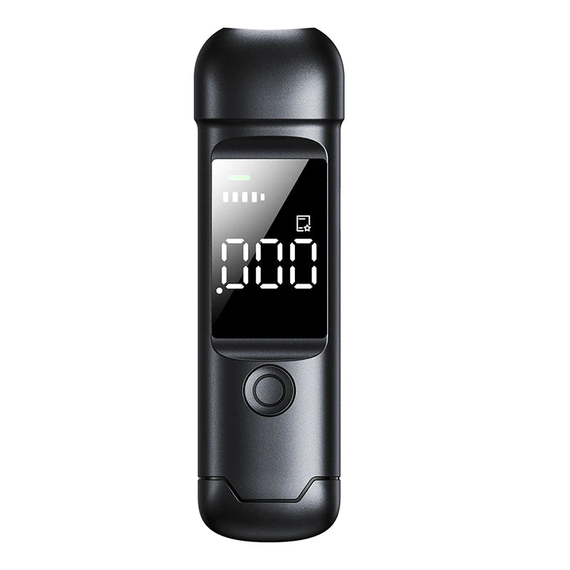 Alcohol Tester with LED Digital Display Alcoholic Detector Personal Quick Response Accuracy Breathalyzer Drink Driving