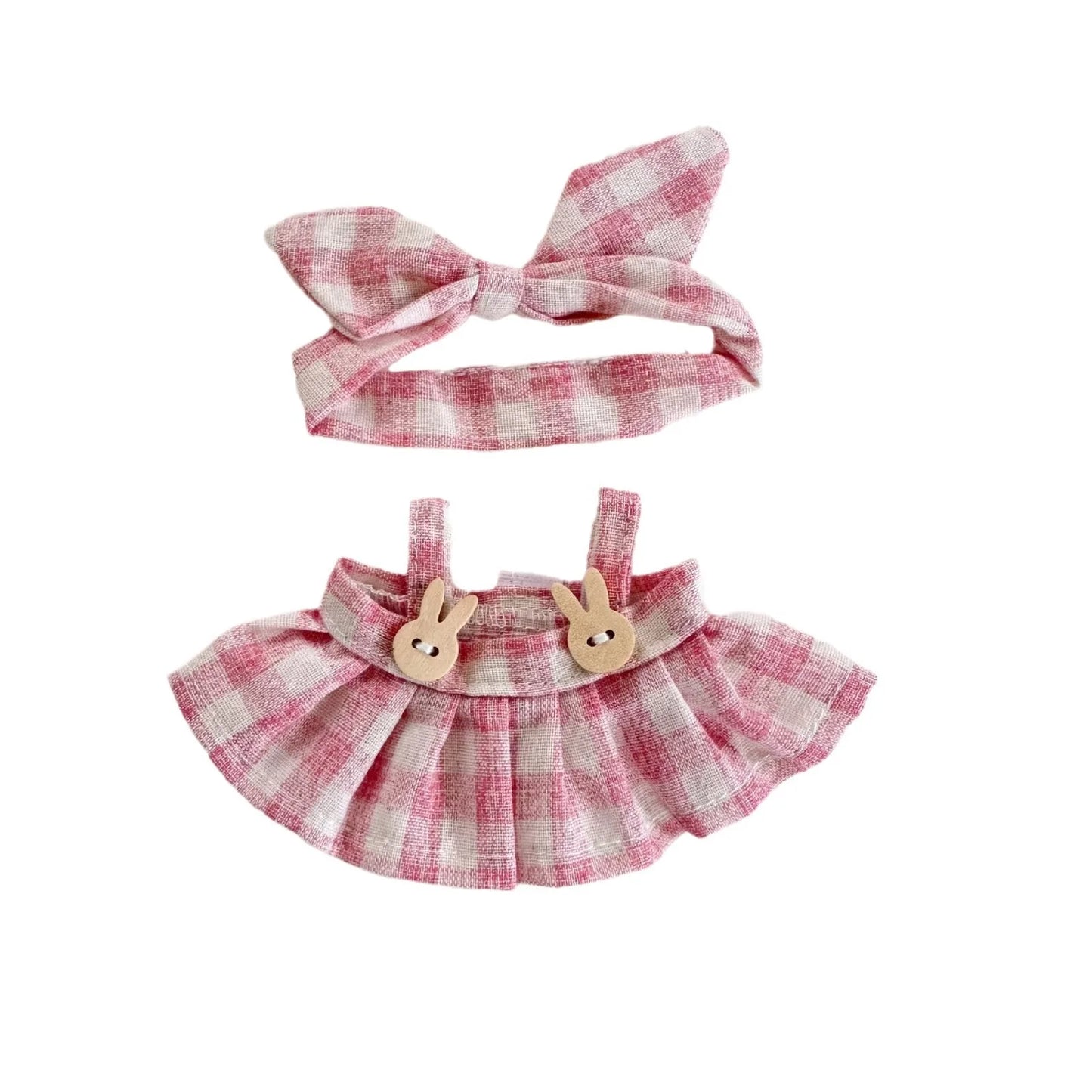 * Labubu Sit-Down Party Series doll clothes, clothing, designer luxury skirts, LABUBU accessories，labubu clothing designer