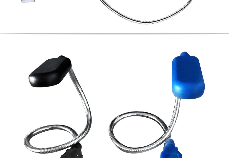 Portable USB LED Mini Book Light Reading Light Table Lamp Flexible 6leds USB Lamp for Power Bank Laptop Notebook PC Computer