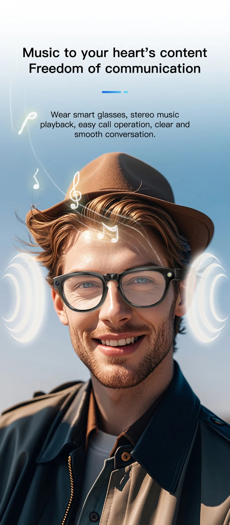 Xiaomi AI Smart Camera Glasses 200MP Bluetooth Smart Glasses Call Playing Music Object Recognition AI Translation Multifunction