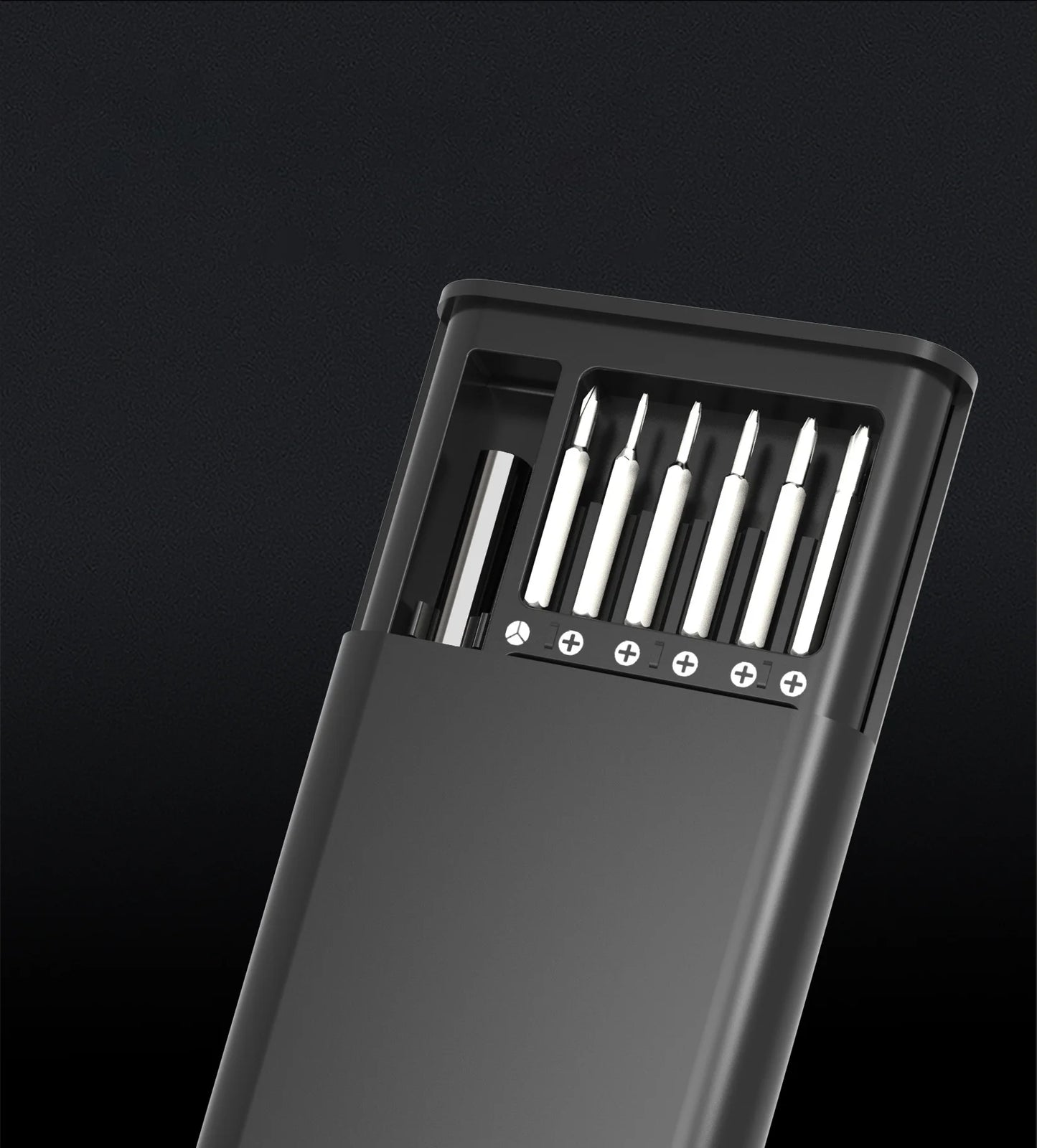 Jeu de tournevis de précision magnétiques 25 en 1 avec mini-tournevis de poche 24 pièces, petit kit de réparation pour téléphone portable/PC/caméscope