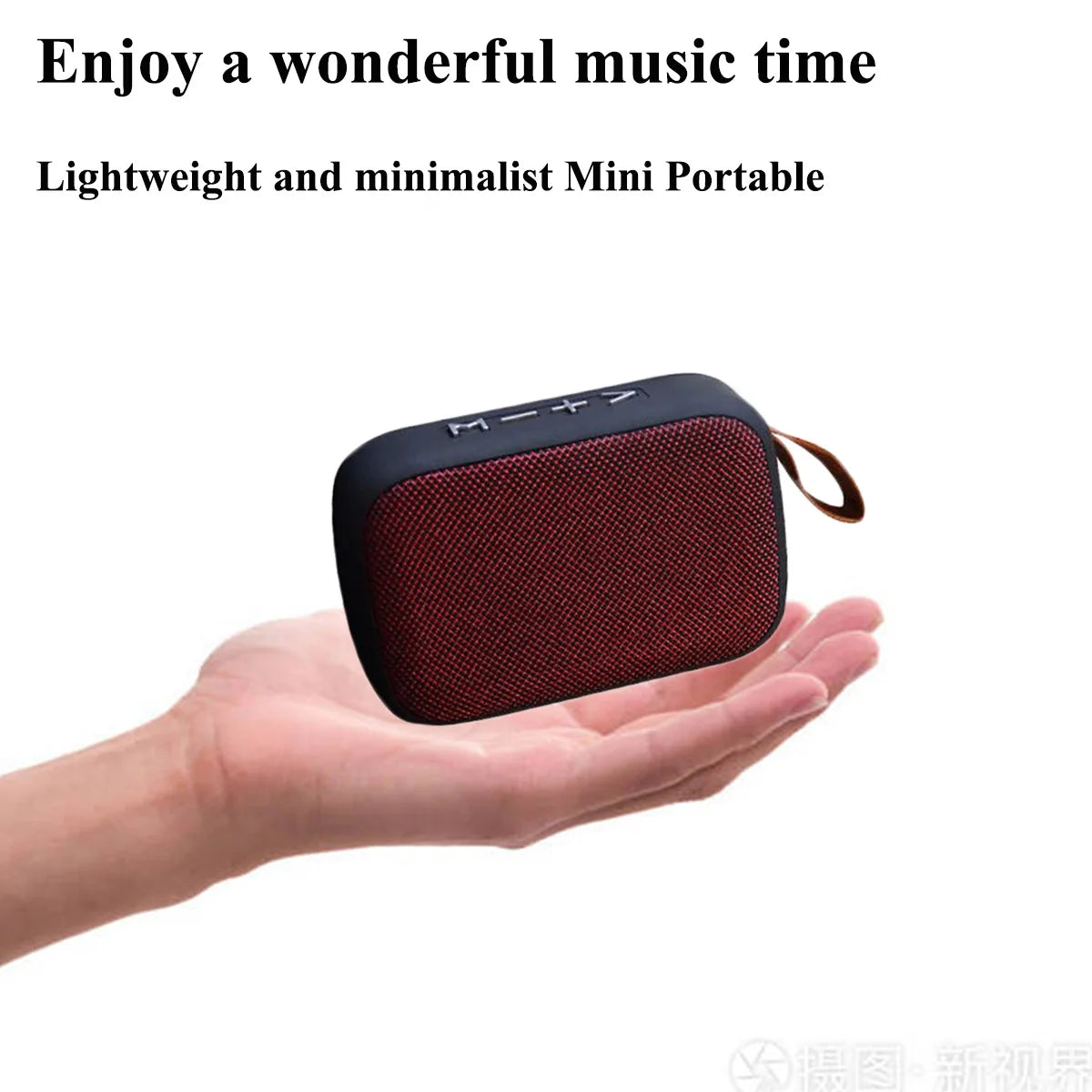Enceintes portables d'extérieur Bluetooth 5.0 Mini Oxford, haut-parleur sans fil, colonne, lecteur de musique stéréo 3D, son surround HiFi