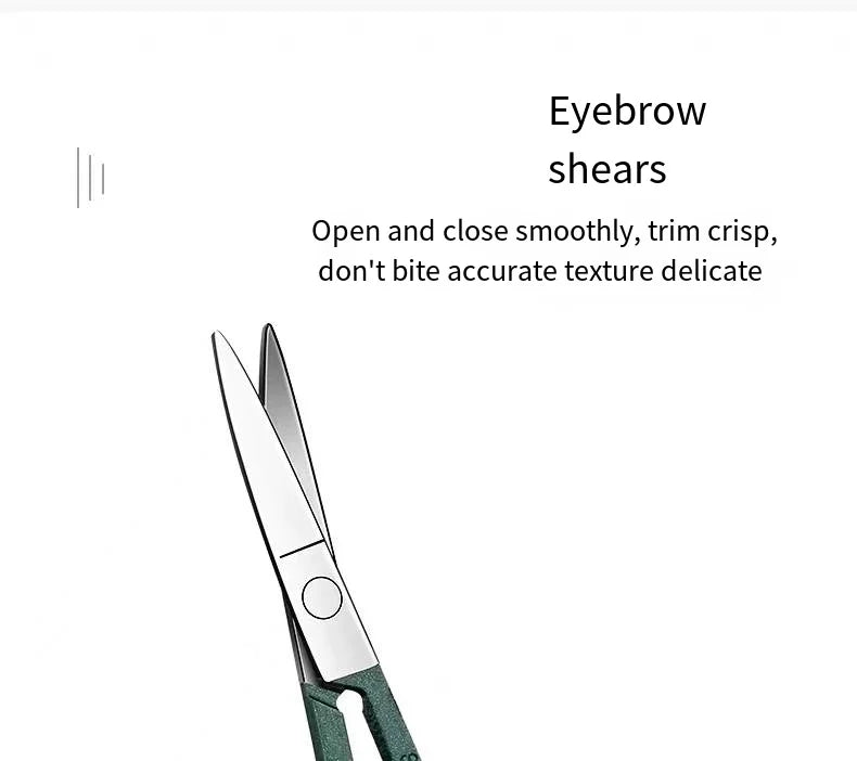 Ensemble de ciseaux à ongles haut de gamme pour hommes et femmes, coupe-ongles spéciaux, outils de manucure et de beauté, 6 pièces, portables