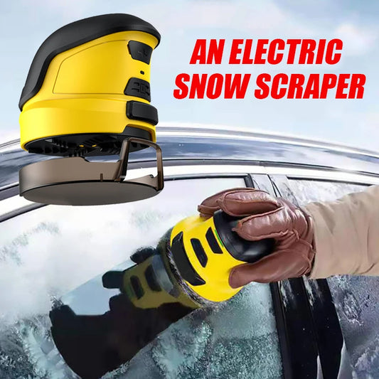 Grattoir à neige sans fil avec batterie, grattoir à glace électrique durable et portable pour fenêtre, pour le dégivrage automatique