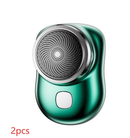 Mini rasoir portable sans fil rechargeable par USB, rasoir électrique pour le visage, humide et sec, indolore, petite taille, pour hommes