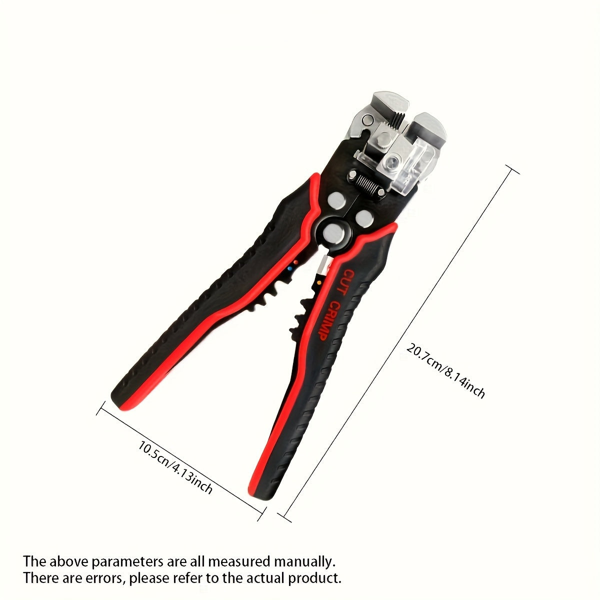 1pc Ultimate Automatic Wire Stripper - Precision Multifunction Tool for Safe & Effortless Electrical Wire Stripping, Cutting & Crimping - Perfect for DIYers & Electricians