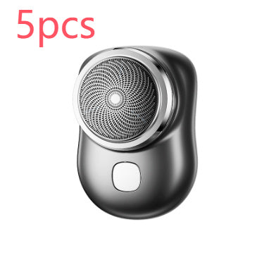 Mini rasoir portable sans fil rechargeable par USB, rasoir électrique pour le visage, humide et sec, indolore, petite taille, pour hommes