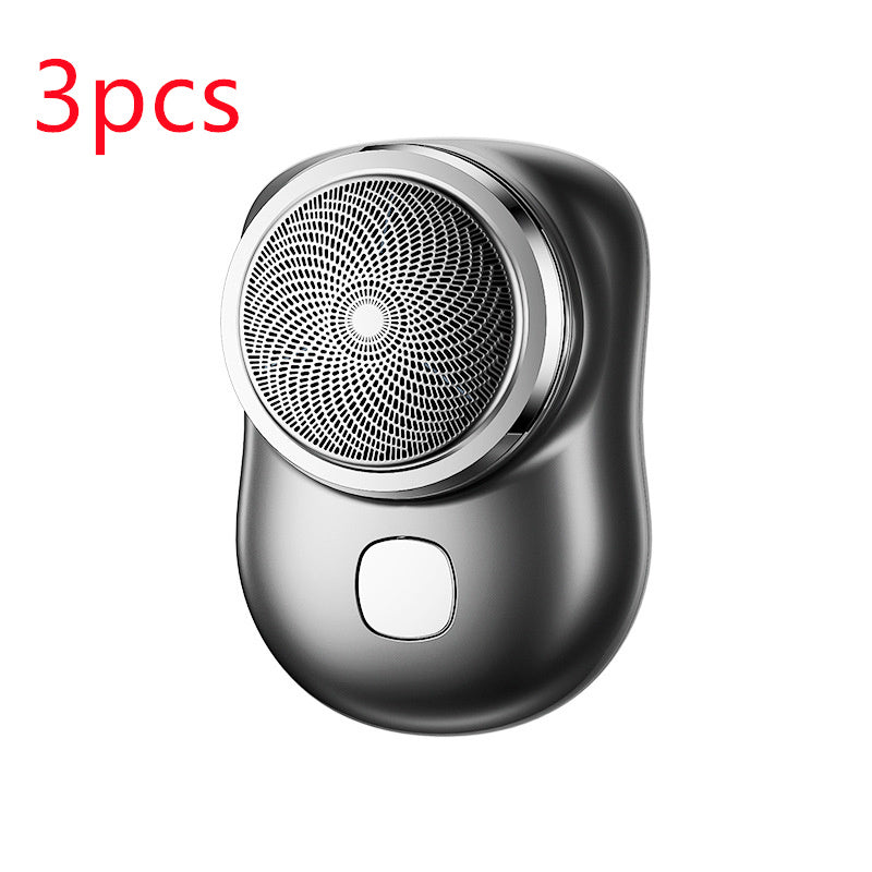 Mini rasoir portable sans fil rechargeable par USB, rasoir électrique pour le visage, humide et sec, indolore, petite taille, pour hommes